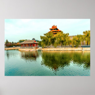 Arrow Tower   Forbidden City Moat Poster
