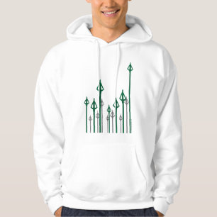 Arrow Vertical Arrows Graphic Hoodie