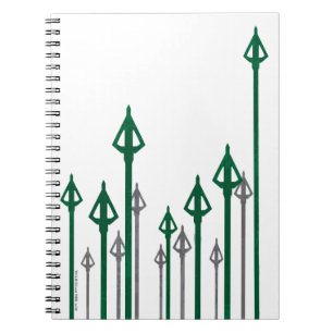 Arrow Vertical Arrows Graphic Notebook