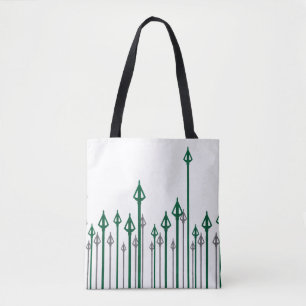 Arrow Vertical Arrows Graphic Tote Bag