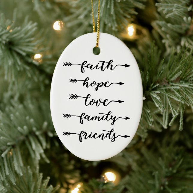 Arrow words   ceramic tree decoration (Tree)