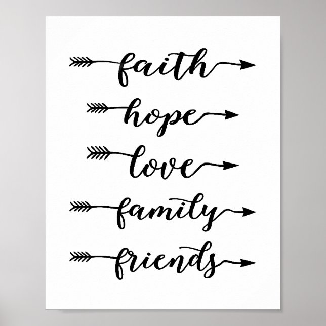 Arrow words   poster (Front)