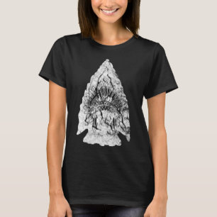 Arrowhead Hunter Native American Arrowhead Hunting T-Shirt