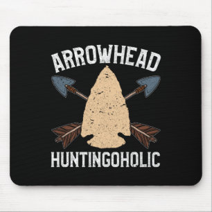 Arrowhead Hunter Shirt Funny Arrowhead Huntingohol Mouse Mat