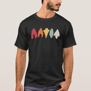 Arrowhead hunting Archaeology Arrowhead collectors T-Shirt