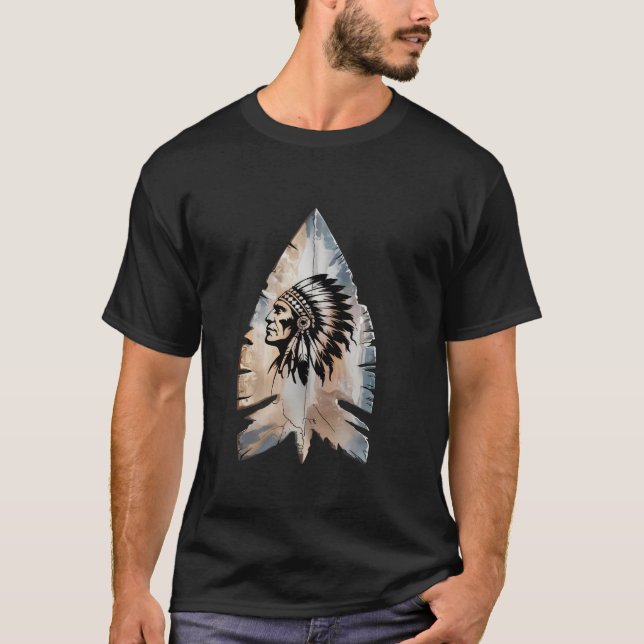Arrowhead Hunting Arrow Head Arrowhead Hunter T-Shirt (Front)