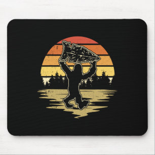 Arrowhead Hunting Bigfoot Arrowhead Hunter Mouse Mat