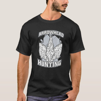 Arrowhead Hunting Flint Artifact Rocks Arrowhead C T-Shirt