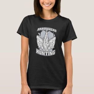 Arrowhead Hunting Flint Artifact Rocks Arrowhead C T-Shirt