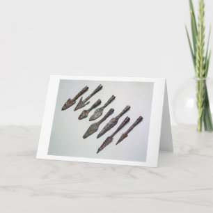 Arrowheads, Iron Age (iron) Card