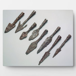 Arrowheads, Iron Age (iron) Plaque