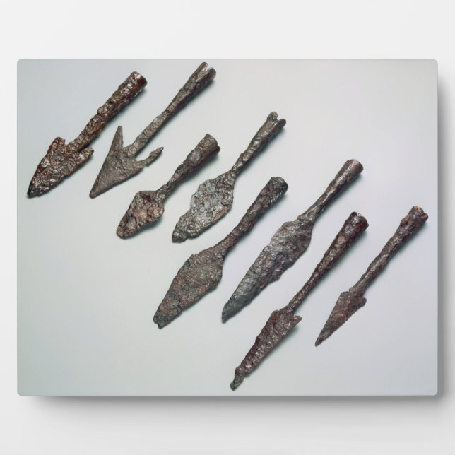Arrowheads, Iron Age (iron) Plaque (Front)