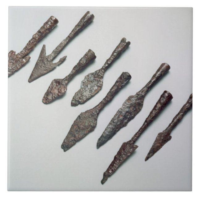 Arrowheads, Iron Age (iron) Tile (Front)