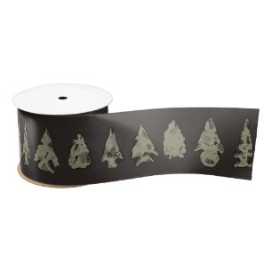 Arrowheads - ribbon satin ribbon