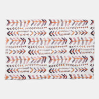 Arrowroot Geometric Watercolor Pattern Pink Purple