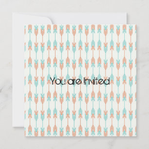 Arrows Baby Shower Invitation