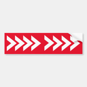 Arrows sign/sticker bumper sticker