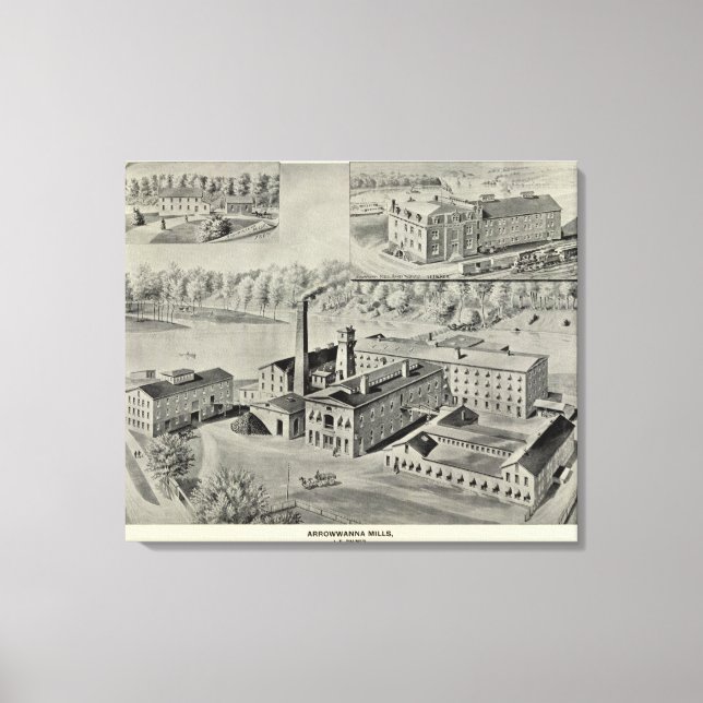 Arrowwanna Mills Canvas Print (Front)