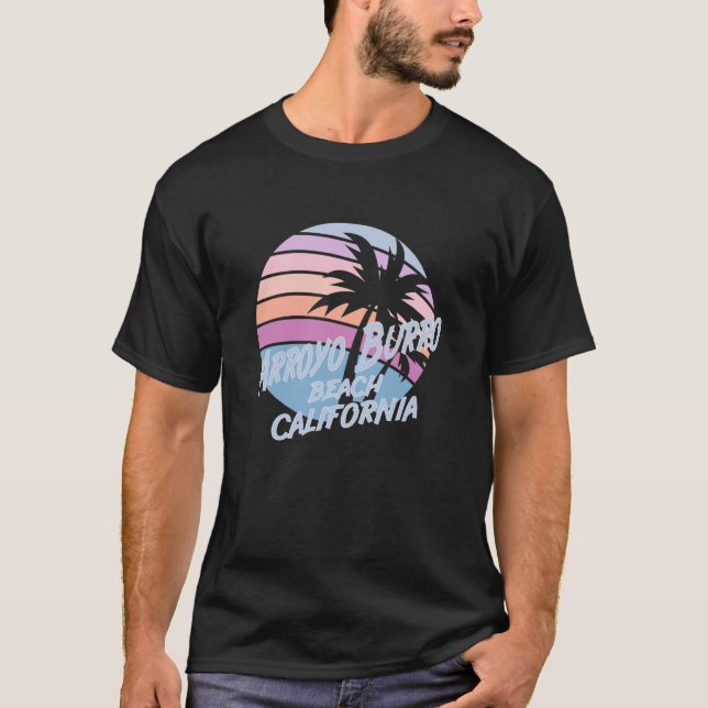 Arroyo Burro Beach California T-Shirt (Front)