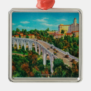 Arroyo Seco Bridge, Colorado Street Bridge Metal Tree Decoration