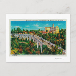 Arroyo Seco Bridge, Colorado Street Bridge Postcard