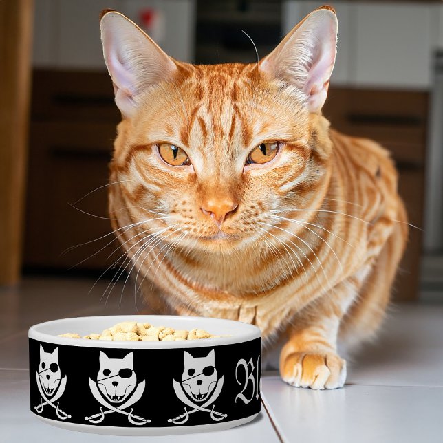 Arrr! it's the kitty roger! customisable bowl (Creator Uploaded)