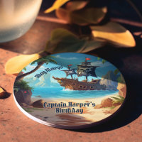 Arrr-some Pirate Island Ship Birthday