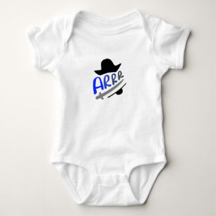 Arrr theme. baby bodysuit