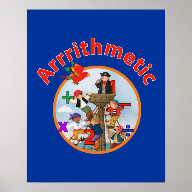 Arrrrithmetic Poster (Front)