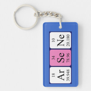 Arsène periodic table name keyring