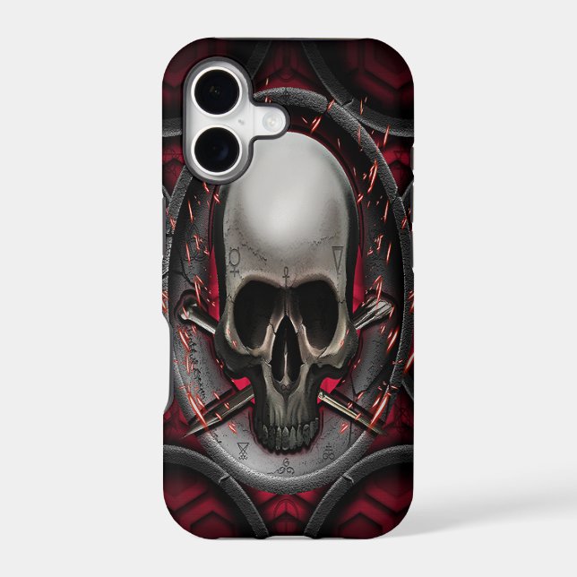 Ars longa Vita brevis skull (Back)
