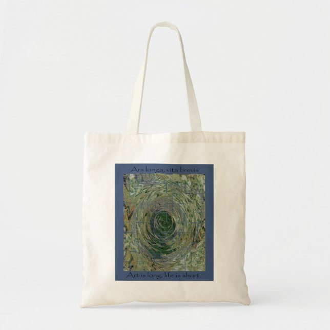 Ars Longa, Vita Brevis Tote Bag (Front)