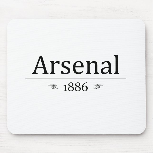 Arsenal 1886 mouse mat (Front)