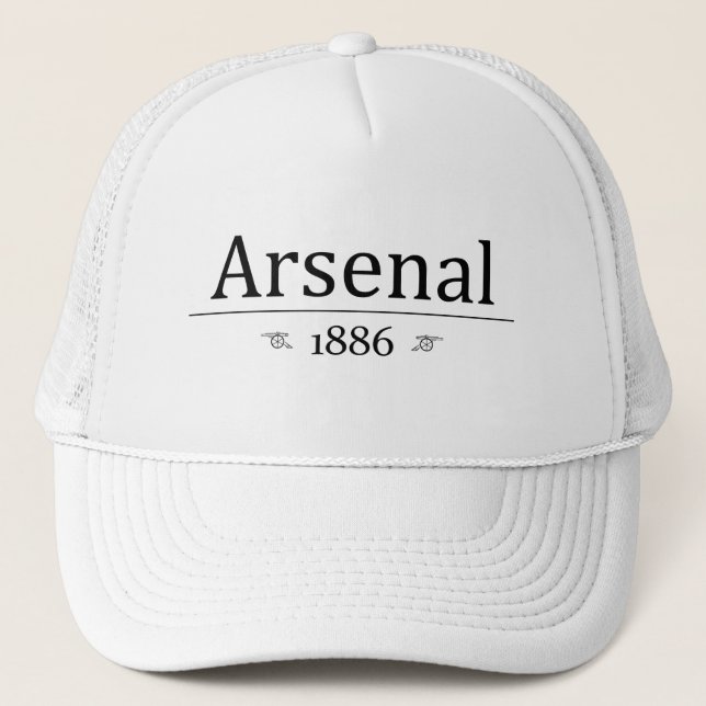 Arsenal 1886 trucker hat (Front)