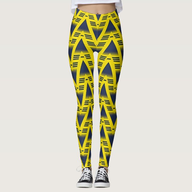 Arsenal Bruised Banana inspired Leggings (Front)