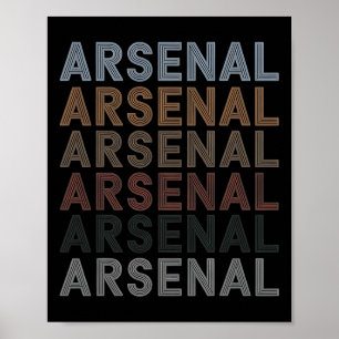 Arsenal Football Team Fan Gift Idea  Poster