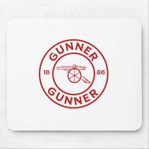 Arsenal gunner mouse mat