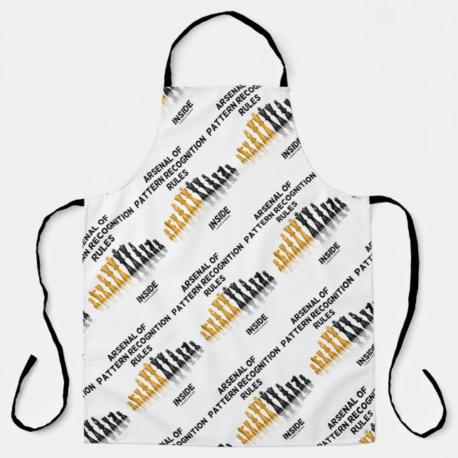 Arsenal Of Pattern Recognition Rules Inside Chess Apron (Front)