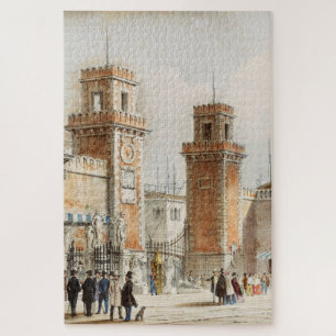 Arsenal of Venezia by Lorenzo Kirchmayr Jigsaw Puzzle