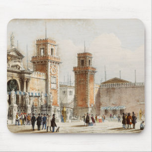 Arsenal of Venezia by Lorenzo Kirchmayr Mouse Mat