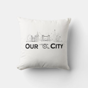 Arsenal Our City  Cushion