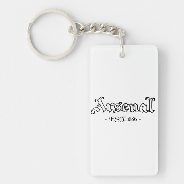 Arsenal Retro Key Ring (Front)