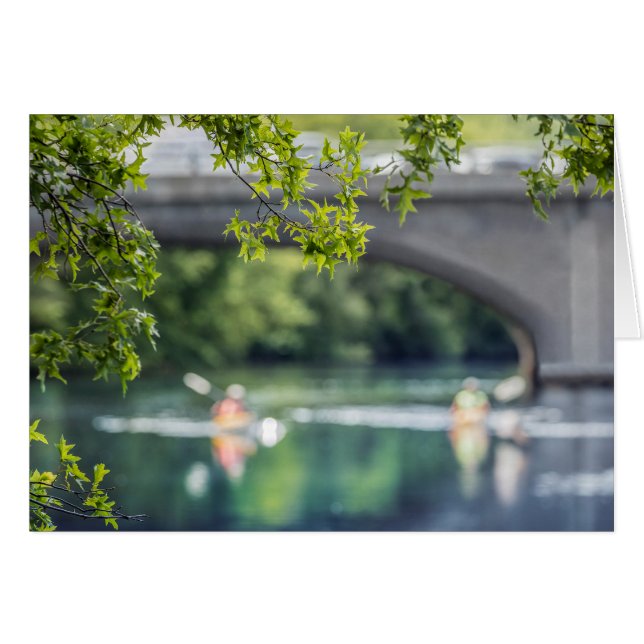 Arsenal Street Bridge, Charles River, Card (Front Horizontal)
