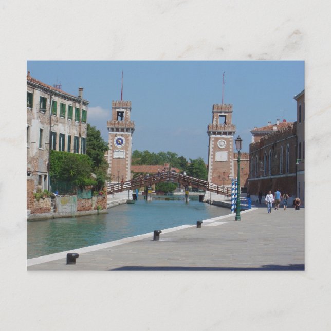 Arsenale, Venice 2 Postcard (Front)