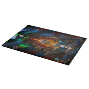 Arsencia Golden Goddess Razor Cut Cutting Board