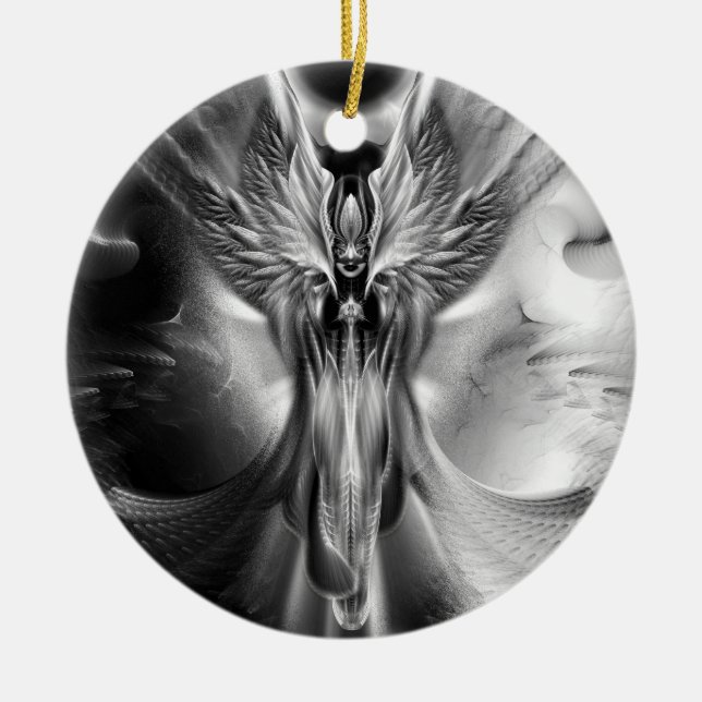 Arsencia The Other Side Of Midnight Ceramic Tree Decoration (Front)
