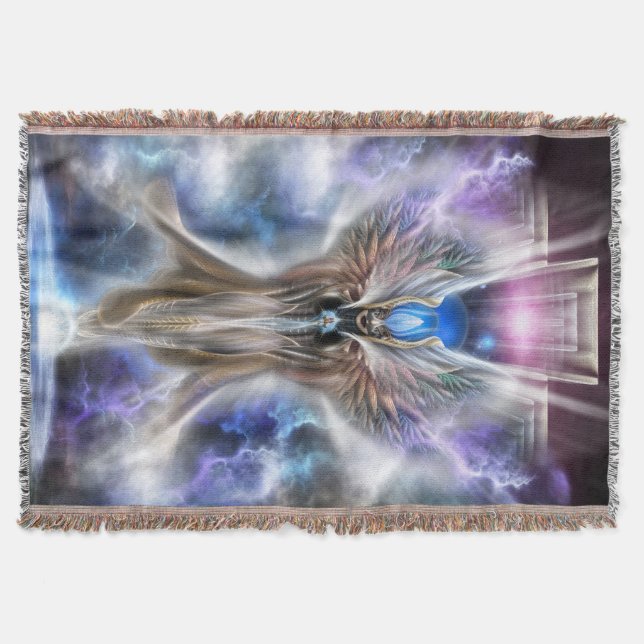Arsencia The Regal Setren Throw Blanket (Front)