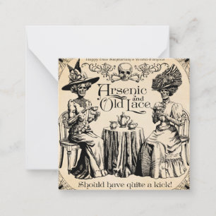 Arsenic and Old Lace Card