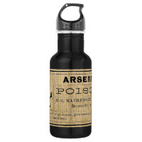 Arsenic Label on Burlap