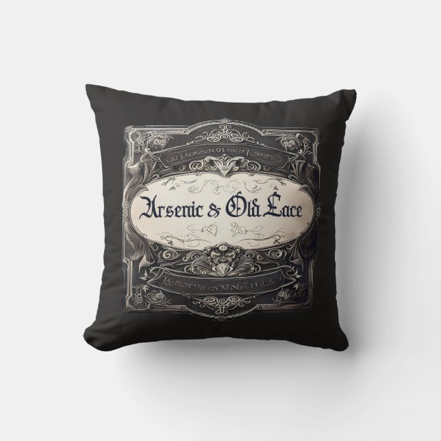 Arsenic & Old Lace Victorian  Cushion (Front)